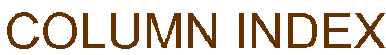 COLUMN INDEX